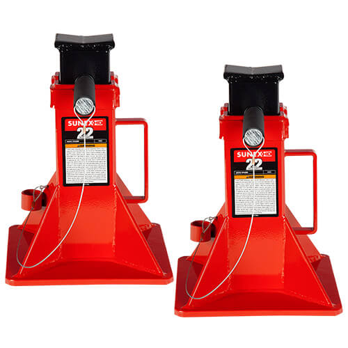 Sunex 1522A - 22 Ton Pin Type Jack Stand (Pair)