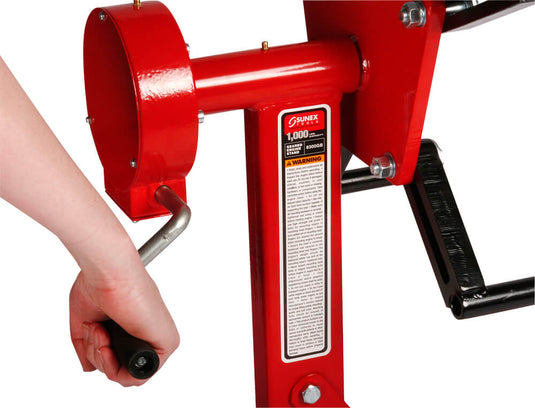 Sunex 8300GB - Soporte de motor plegable de 1/2 tonelada de capacidad