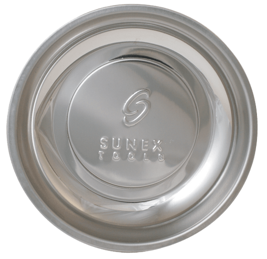 Sunex 8810B - Bandeja magnética redonda para piezas Mighty Mac