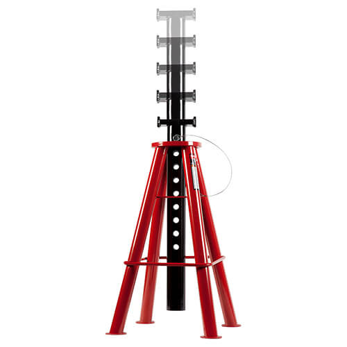 Load image into Gallery viewer, Sunex 1410 - 10 Ton High Height Pin Type Jack Stand (Pair)
