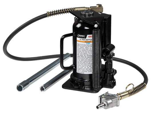 Sunex 4412AH - 12 Ton Air/Hydraulic Fully Welded Bottle Jack