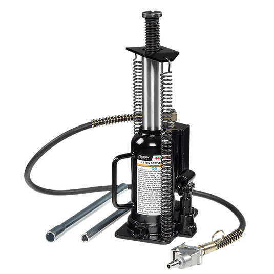 Sunex 4412AH - 12 Ton Air/Hydraulic Fully Welded Bottle Jack