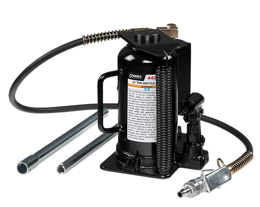 Sunex 4420AH - 20 Ton Air/Hydraulic Fully Welded Bottle Jack