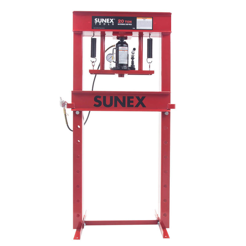 Load image into Gallery viewer, Sunex 5720AH - 20 Ton Air/Hydraulic Shop Press
