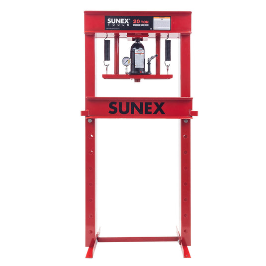 Sunex 5720 - Prensa de taller manual de 20 toneladas