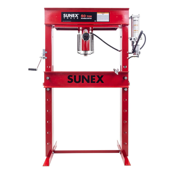 Sunex 5750AH - 50 Ton Air/ Hydraulic Shop Press