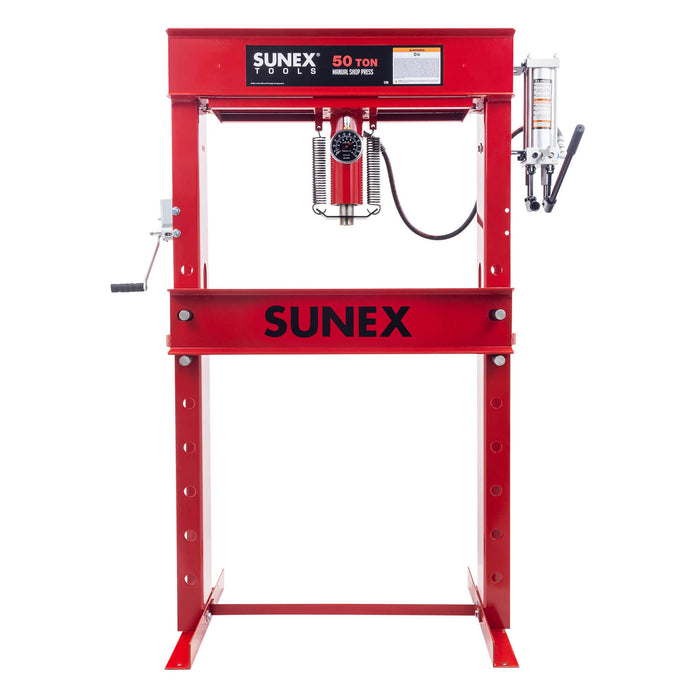 Sunex 5750 - Prensa de taller manual de 50 toneladas
