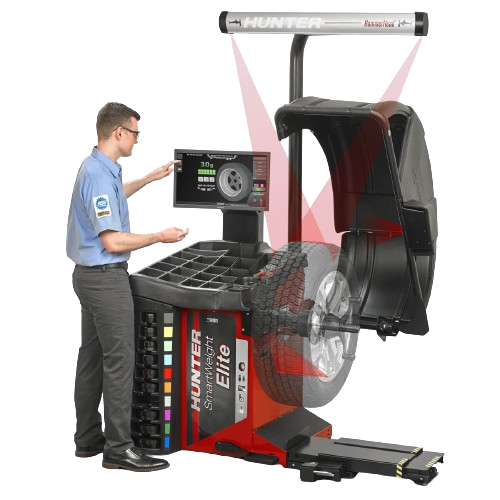 Cargue la imagen en el visor de la galería, Hunter Smartweight wheel balancer
